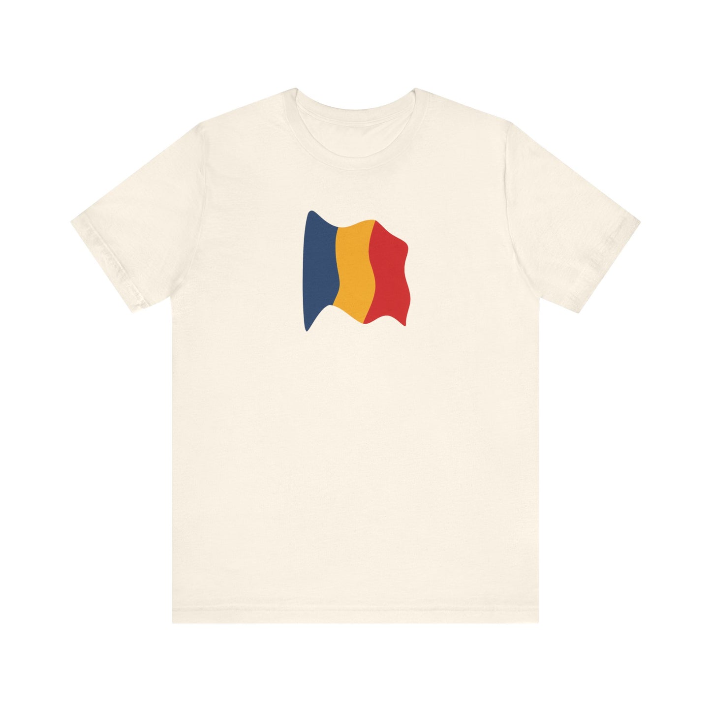 Romanian Flag Unisex Short Sleeve Tee, Casual Shirt, Travel T-Shirt, Gift for Romanians, Summer Outfit, Everyday Wear