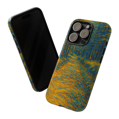 Artistic Phone Case for Nature Lovers, Tough Cases, Vibrant Design, Gift for Friends, Phone Accessories, Unique Artwork - TRV