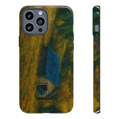 Artistic Phone Case by Tough Cases, Nature-Inspired Phone Protection, Unique Gift for Nature Lovers, Stylish Accessory, Fall Aesthetic - TRV