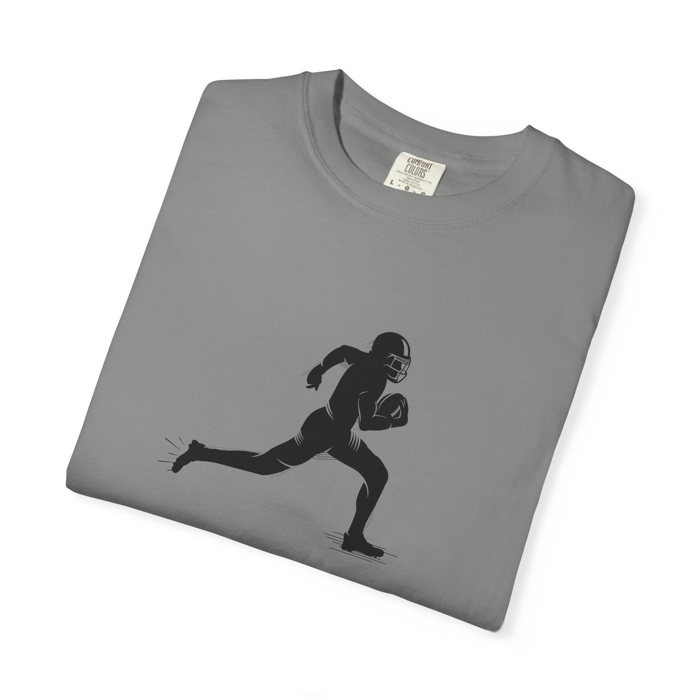 Football Player Graphic Unisex T-Shirt, Casual Sports Tee, Gift for Athletes, Workout Shirt, Everyday Wear, Unique Running Apparel