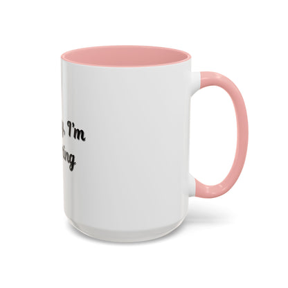 Introvert Coffee Mug - Go Away, I'm Introverting - Black Accent for Relaxing Moments - TRV