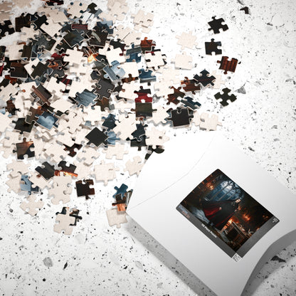 Gothic Vampire Castle Puzzle — Dark Fantasy Jigsaw (110/252/520/1014 pcs)