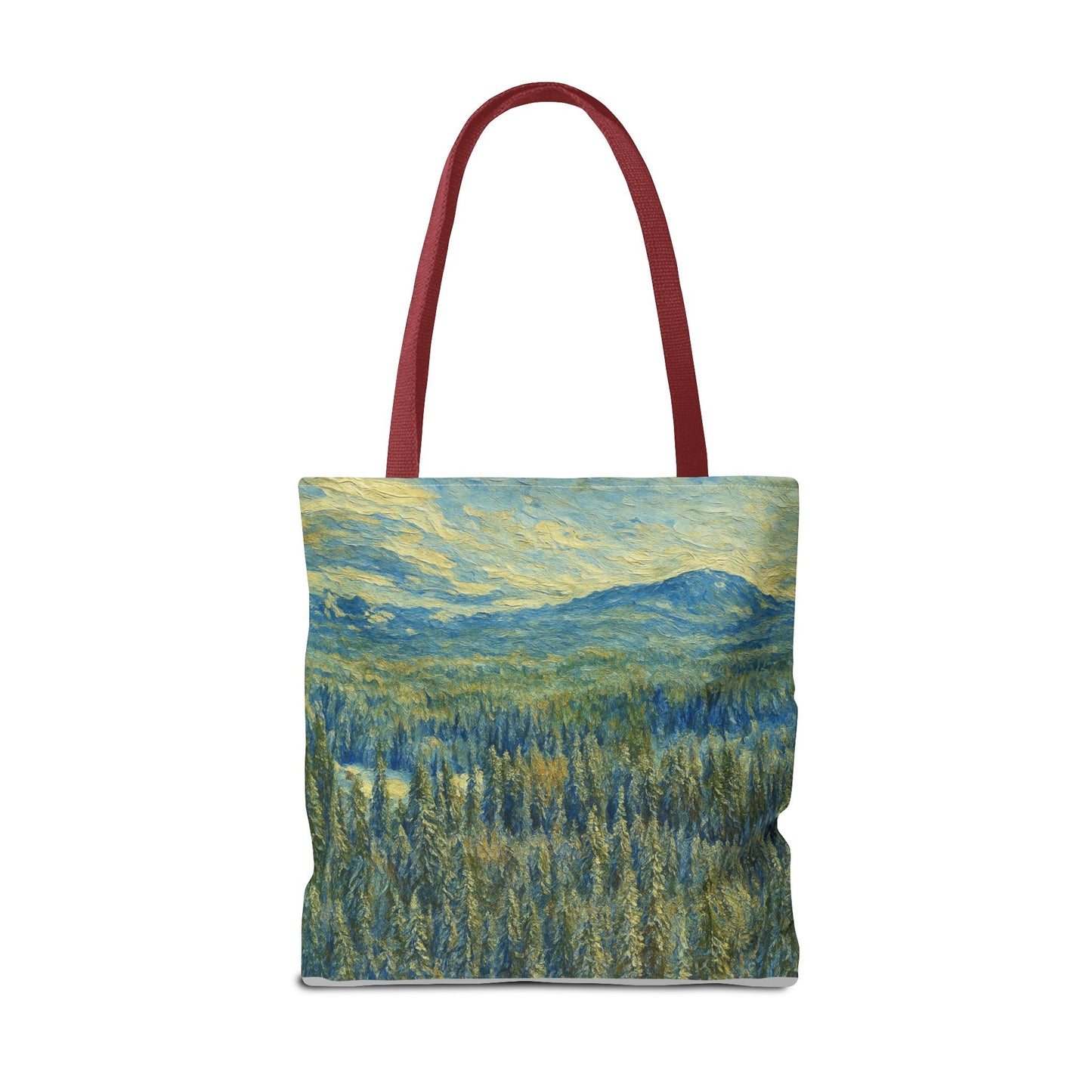 Nature-Inspired Tote Bag, Eco-Friendly Carryall, Bohemian Style Purse, Art Tote, Great Gift for Nature Lovers, Shopping Bag, Travel [...] - TRV