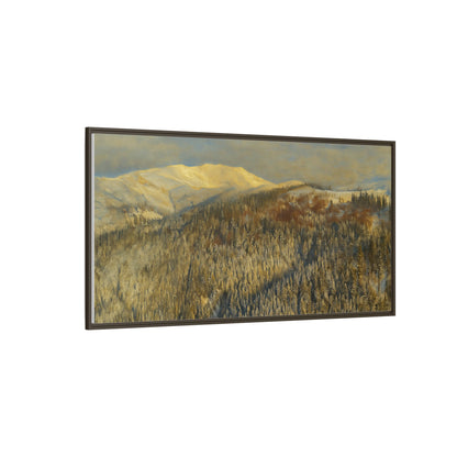 Framed Mountain Canvas Art, Perfect for Home Decor, Nature Wall Art, Gift for Nature Lovers, Cozy Atmosphere - TRV