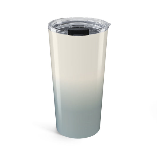 Blue ombre 20oz insulated stainless steel tumbler