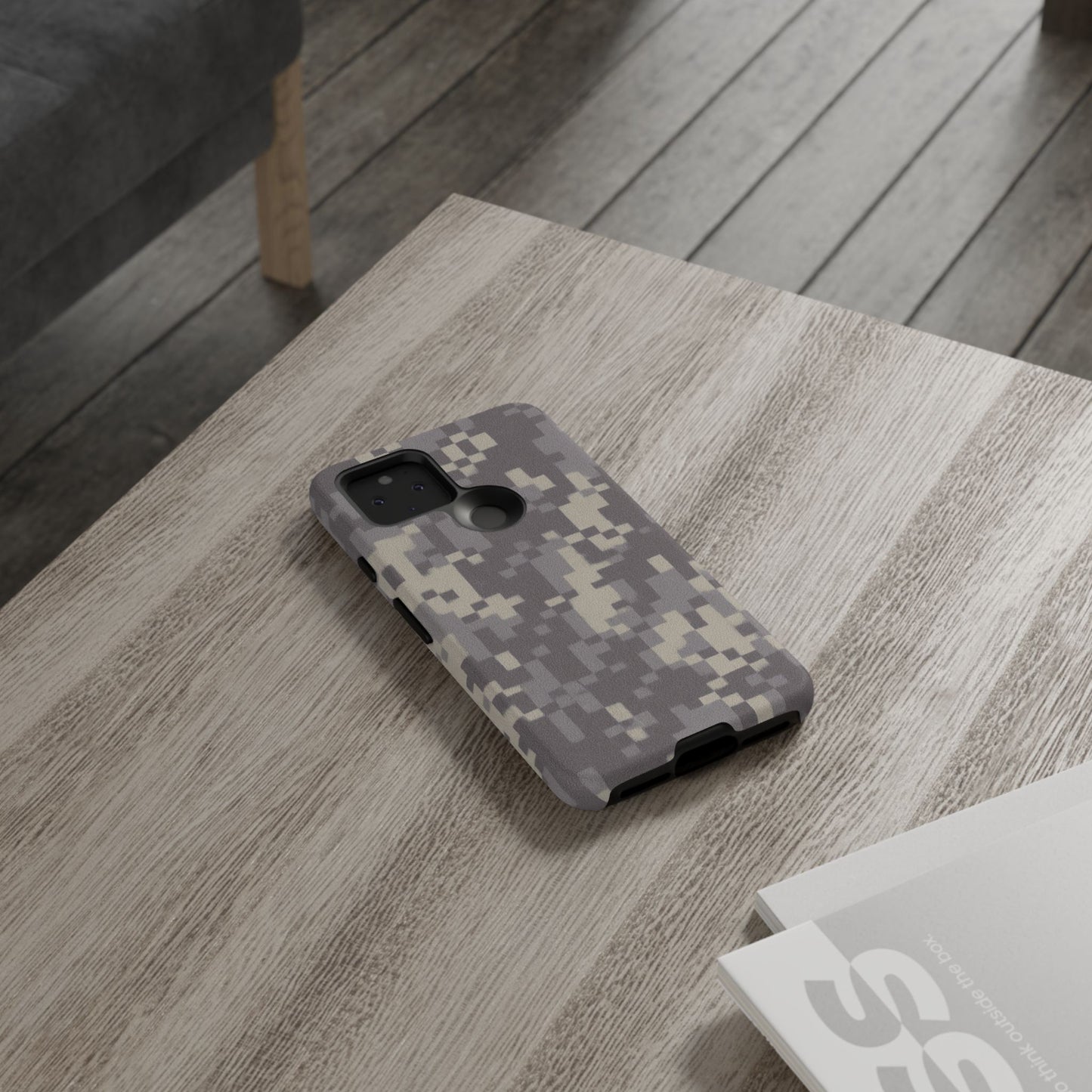 Camouflage Phone Case, Military Style Cover, Tough Phone Protection, Durable Phone Accessory, Gift for Veterans, Outdoor Enthusiasts - TRV