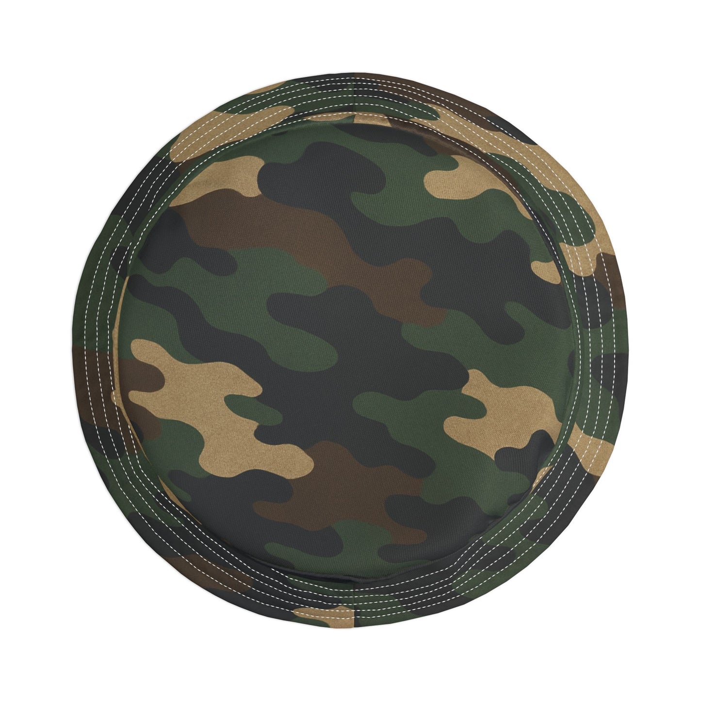 Camouflage Bucket Hat - Trendy AOP Headwear, Summer Fashion Accessory, Outdoor Adventure Cap, Unique Gift for Him/Her, Stylish Festival Hat - TRV