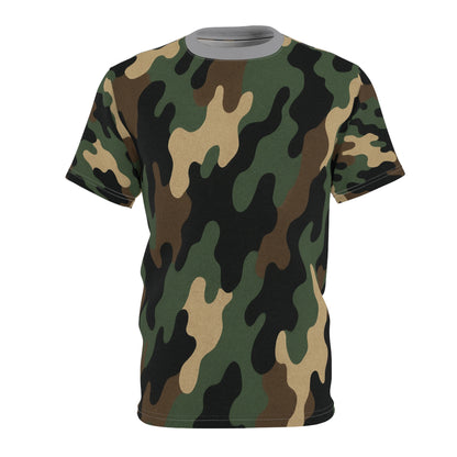 Camo Unisex Tee - Comfortable All-Occasion Apparel | Casual Everyday Wear, Outdoor Adventure Shirt, Gift for Him, Her, and Teens - TRV