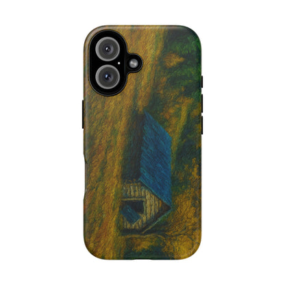 Artistic Phone Case by Tough Cases, Nature-Inspired Phone Protection, Unique Gift for Nature Lovers, Stylish Accessory, Fall Aesthetic - TRV
