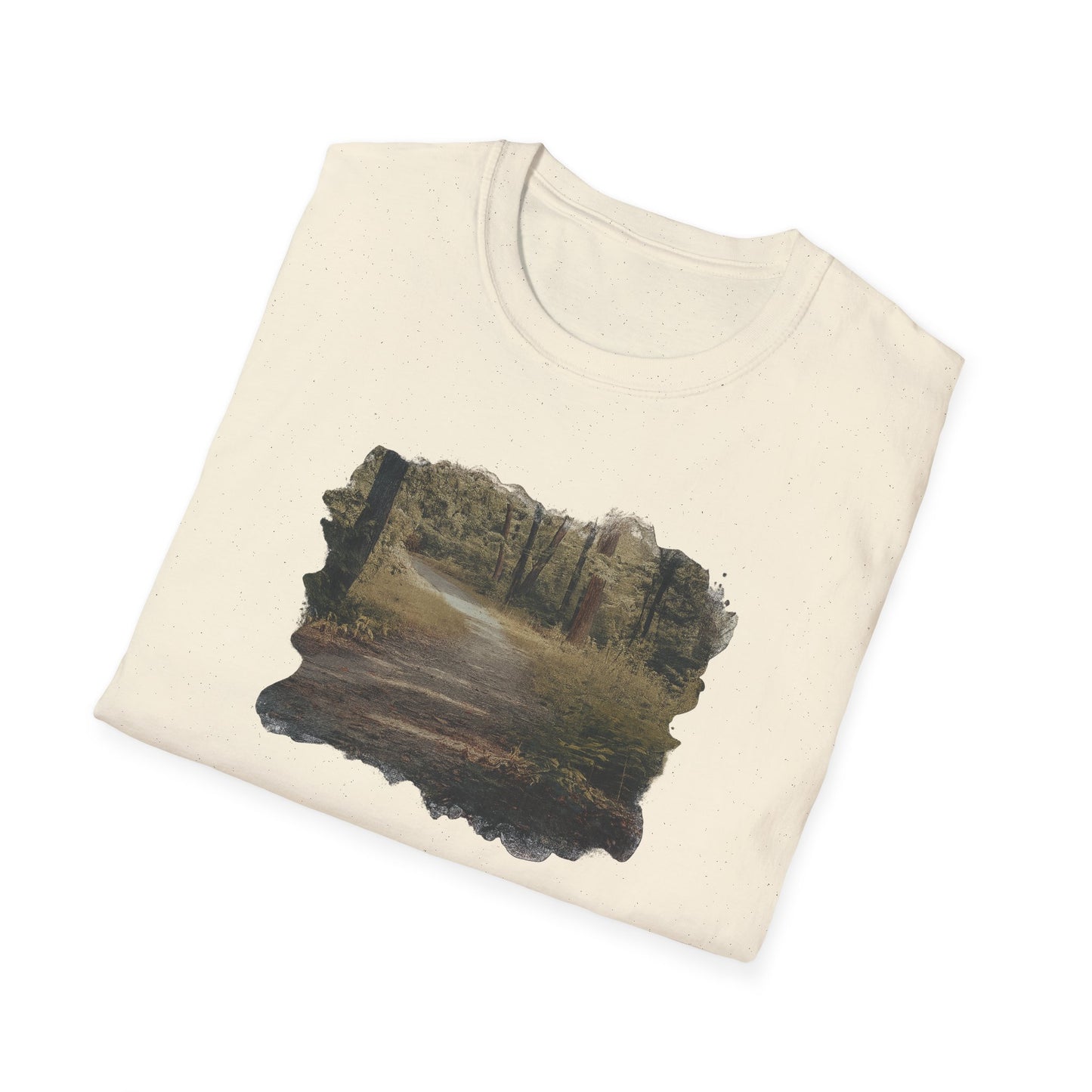Nature-Inspired Unisex Softstyle T-Shirt, Eco-Friendly Fashion, Outdoor Lover Tee, Gift for Nature Enthusiasts, Casual Everyday Wear