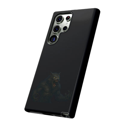 Werewolf Phone Case, dark monster graphic tough protective case - view 127