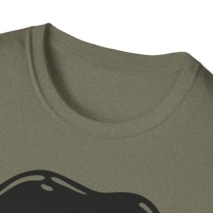 Edgy Graphic Unisex T-Shirt - Dripping Mouth Design, Cool Tee, Trendy Shirt, Hipster Top, Streetwear, Alternative Fashion, Holiday Gift