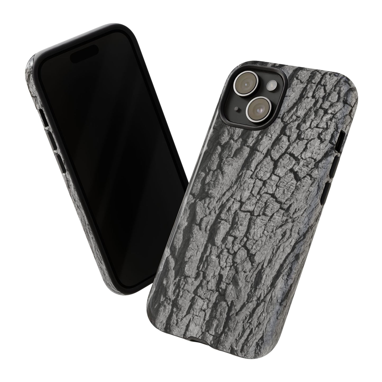 Rustic Bark Phone Case - Tough and Durable Protection - TRV