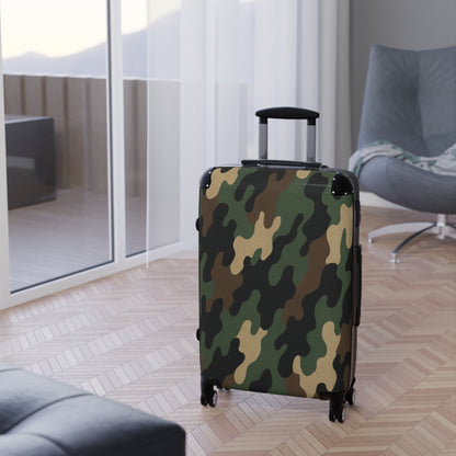 Camouflage Carry-On Suitcase – Military Camo Travel Luggage