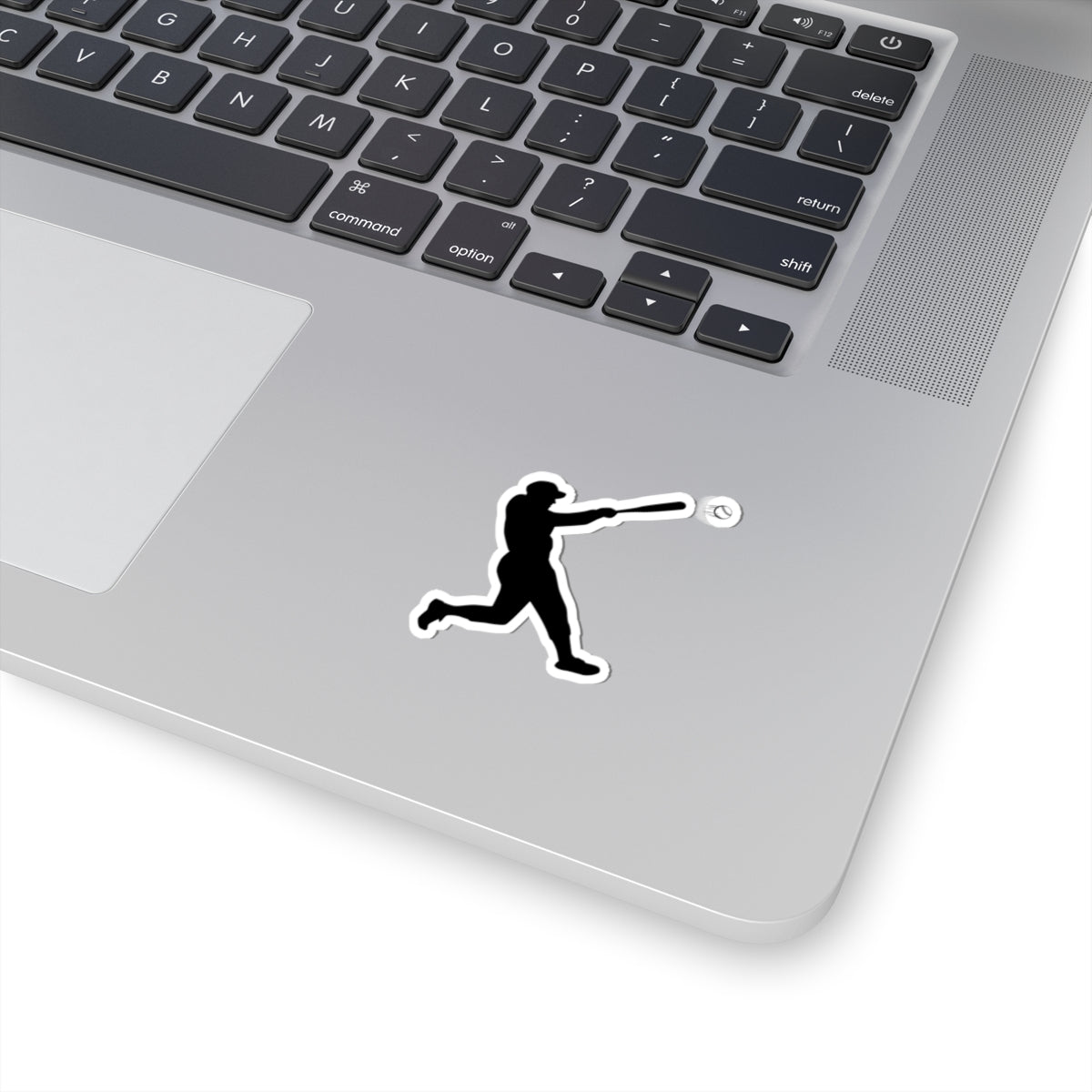 Baseball Player Kiss-Cut Stickers | Sports Decor, Laptop Stickers, Gift for Baseball Fans, Sports Enthusiast Accessories - TRV