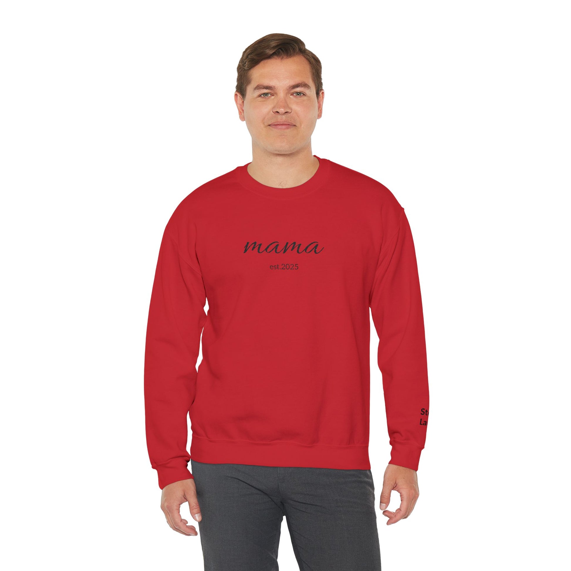 mama sweatshirt | simple script mom pullover - TRV