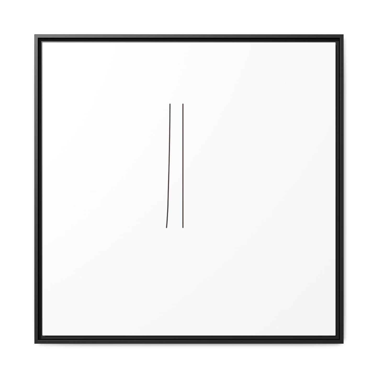 Minimal Line Art | Matte Canvas Framed