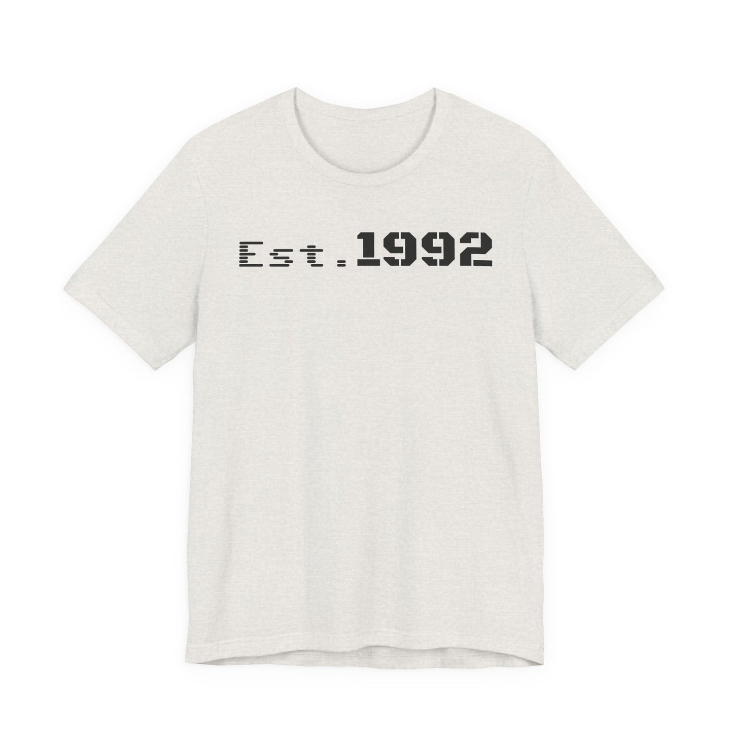 Est. 1992 Unisex Jersey Tee - Retro Birthday Gift, Casual Wear, Cool Vintage T-Shirt, Gift for Him, Gift for Her - TRV