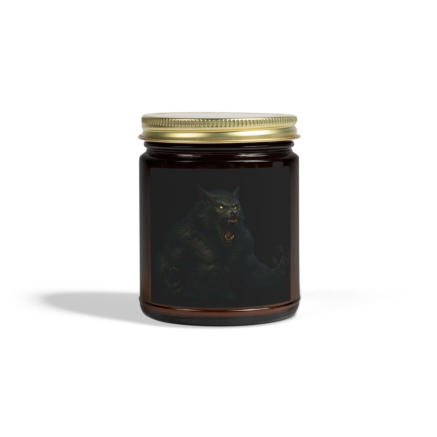 Mystical Creature Scented Candle, Hand-Poured Coconut Apricot Wax, Home Decor, Unique Gift, Halloween, Relaxation, Aromatherapy