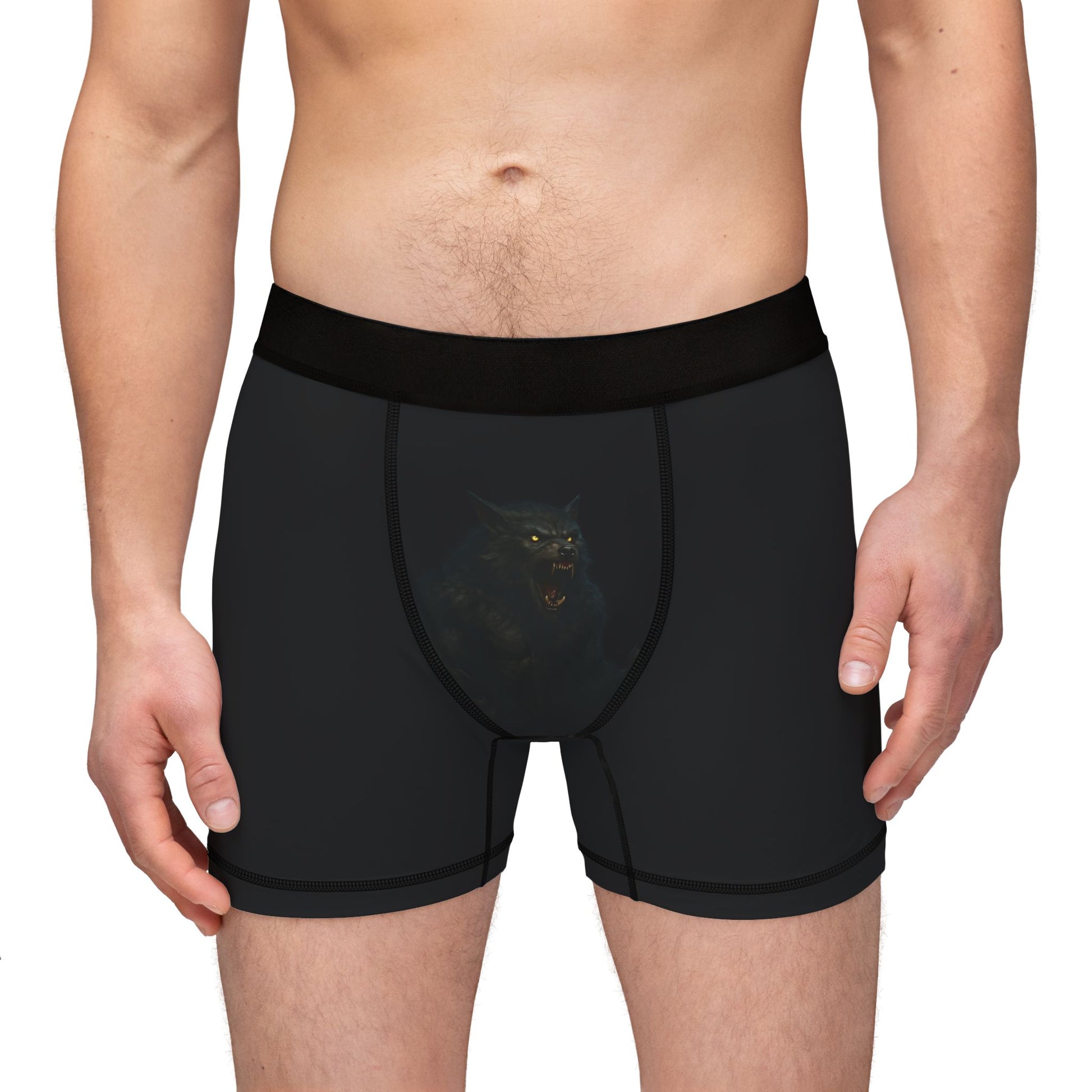 Werewolf Men's Boxers with Unique Designs - Best All Over Prints | Gothic Decor Store | Buy Online