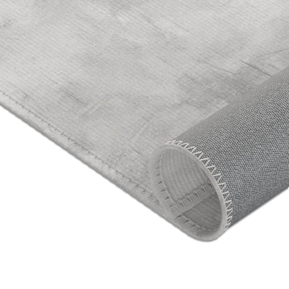 Minimalist modern area rug by Printify, featuring a simple design ideal for living rooms or bedrooms.