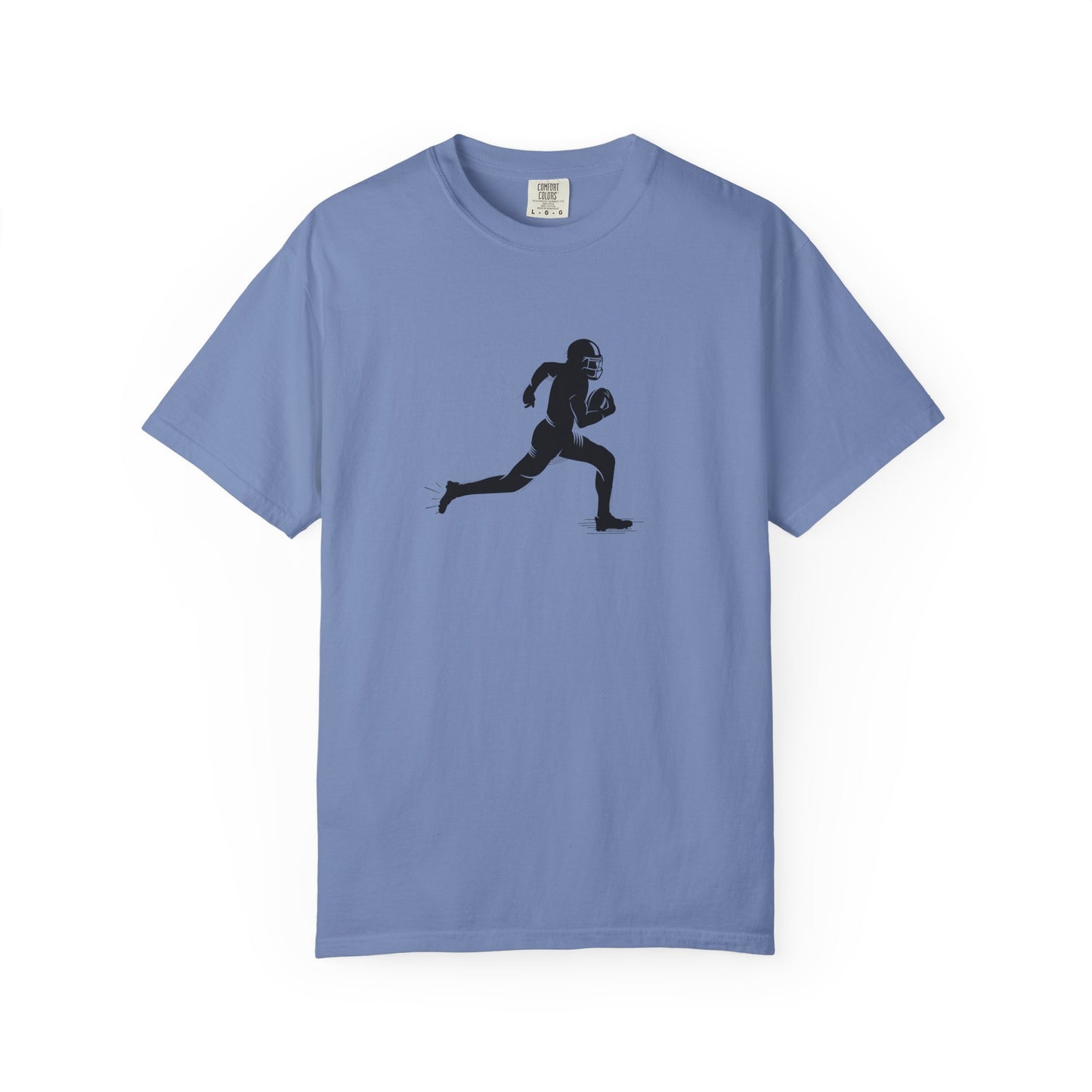 Football Player Graphic Unisex T-Shirt, Casual Sports Tee, Gift for Athletes, Workout Shirt, Everyday Wear, Unique Running Apparel