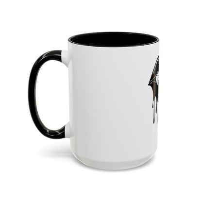 Vampire Lip Accent Coffee Mug - 11oz & 15oz - Unique Halloween Gift - TRV