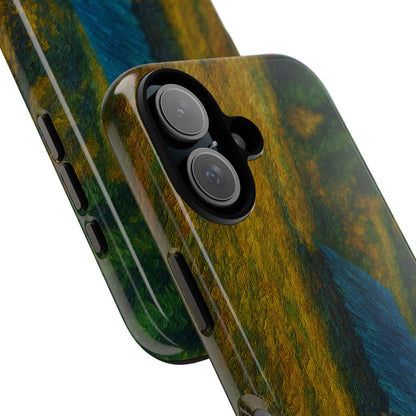 Artistic Phone Case by Tough Cases, Nature-Inspired Phone Protection, Unique Gift for Nature Lovers, Stylish Accessory, Fall Aesthetic - TRV
