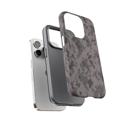 Tough Cases, Army Camouflage Phone Case, Military Style, Durable Cover, Gift for Soldiers, Outdoor Adventure, Rugged Protection - TRV