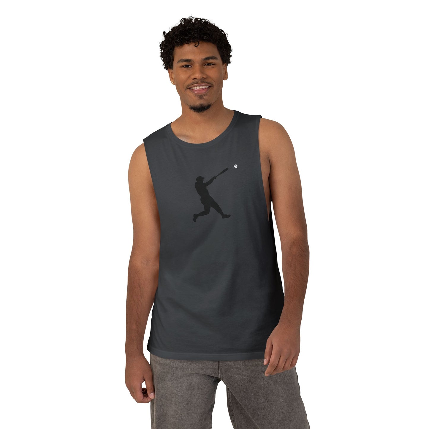 Unisex Baseball Player Tank, Men's Sports Top, Summer Workout Shirt, Casual Sleeveless Tee, Perfect for Sports Fans and Athletes