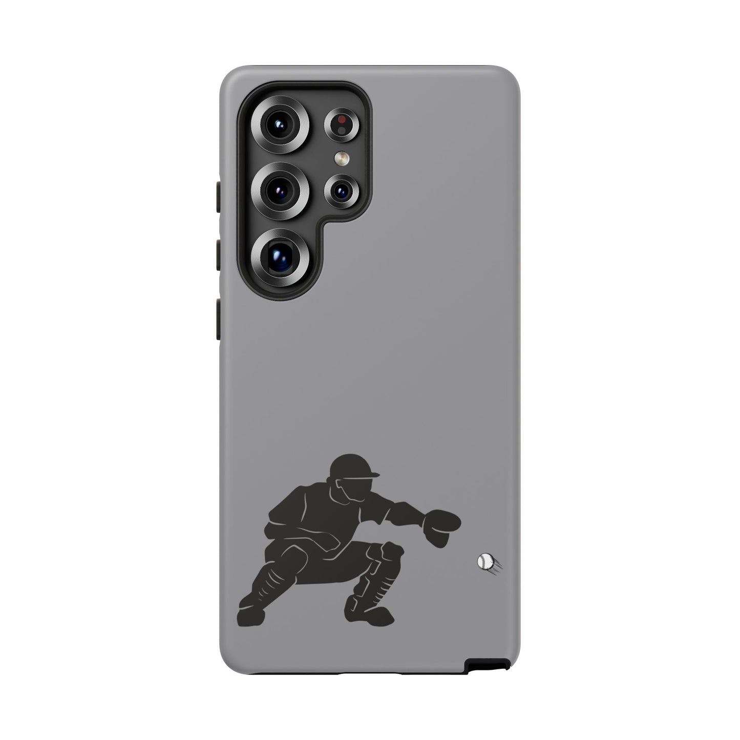 Baseball Catcher Phone Case - Tough Cases, Sports Phone Cover, Great for Athletes, Perfect Gift for Baseball Lovers, Unique Cell Phone Design - TRV