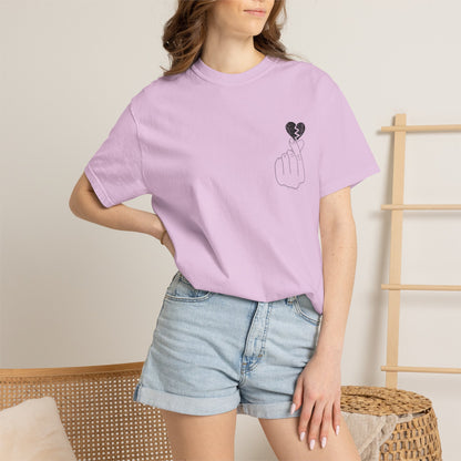 Heartbreak Unisex Garment-Dyed T-Shirt - Trendy Casual Tee for Self-Expression