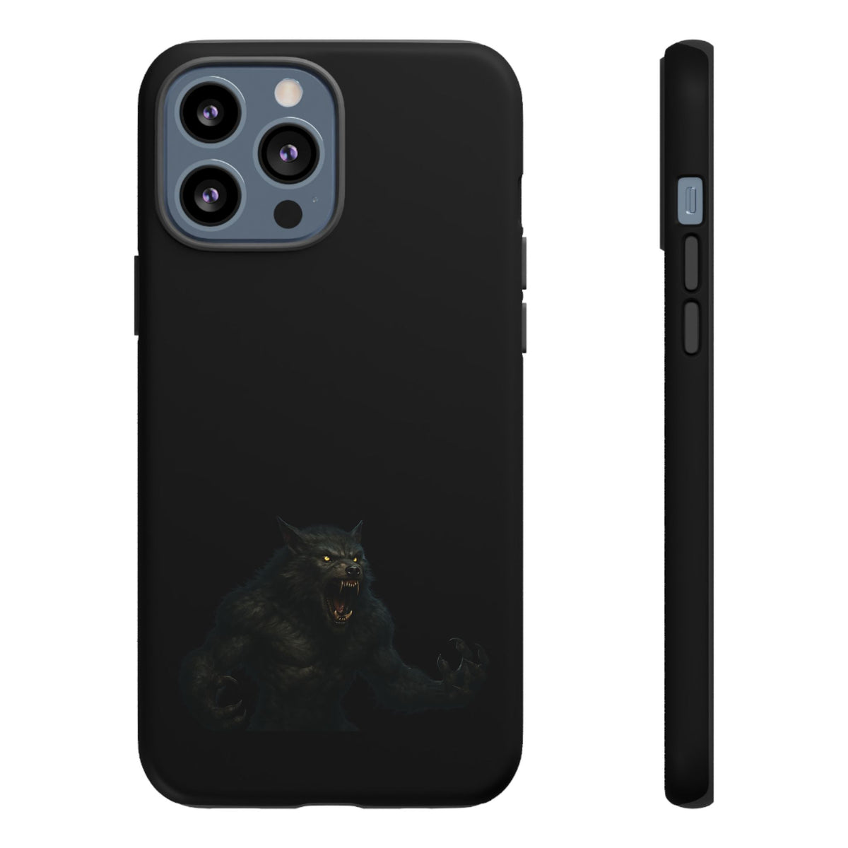 Werewolf Phone Case, dark monster graphic tough protective case - view 9