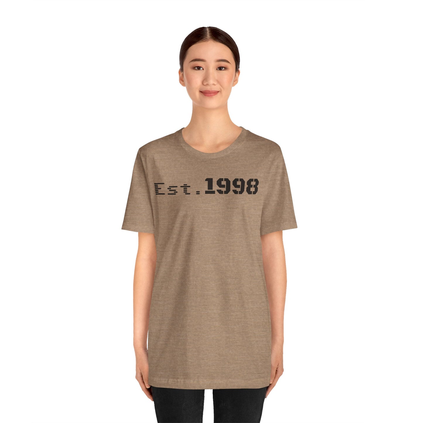 Vintage Est. 1998 Tee - Retro Unisex Shirt for Birthdays, Gifts, Everyday Wear, Casual Style, Nostalgia - TRV