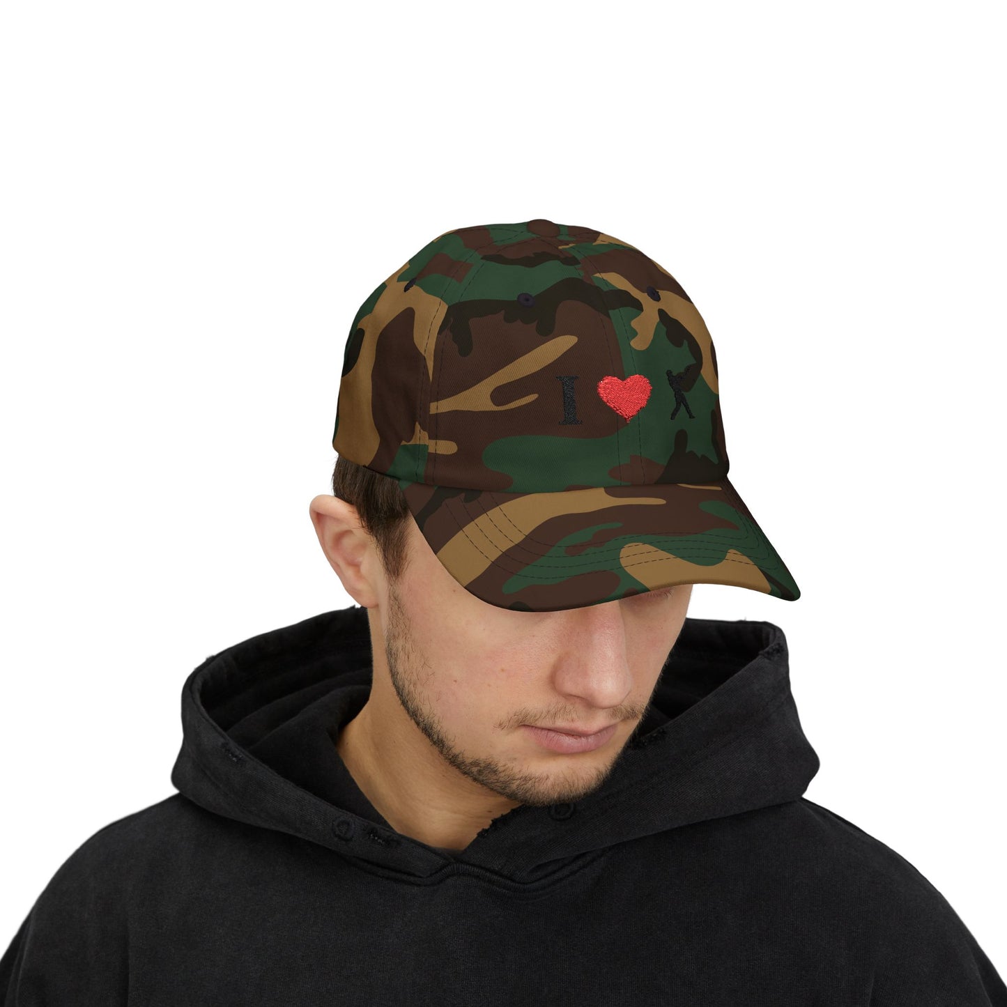 I Love Baseball Dad Cap, Sporty Hat for Dads, Baseball Lover Gift, Father's Day Gift, Casual Everyday Wear - TRV