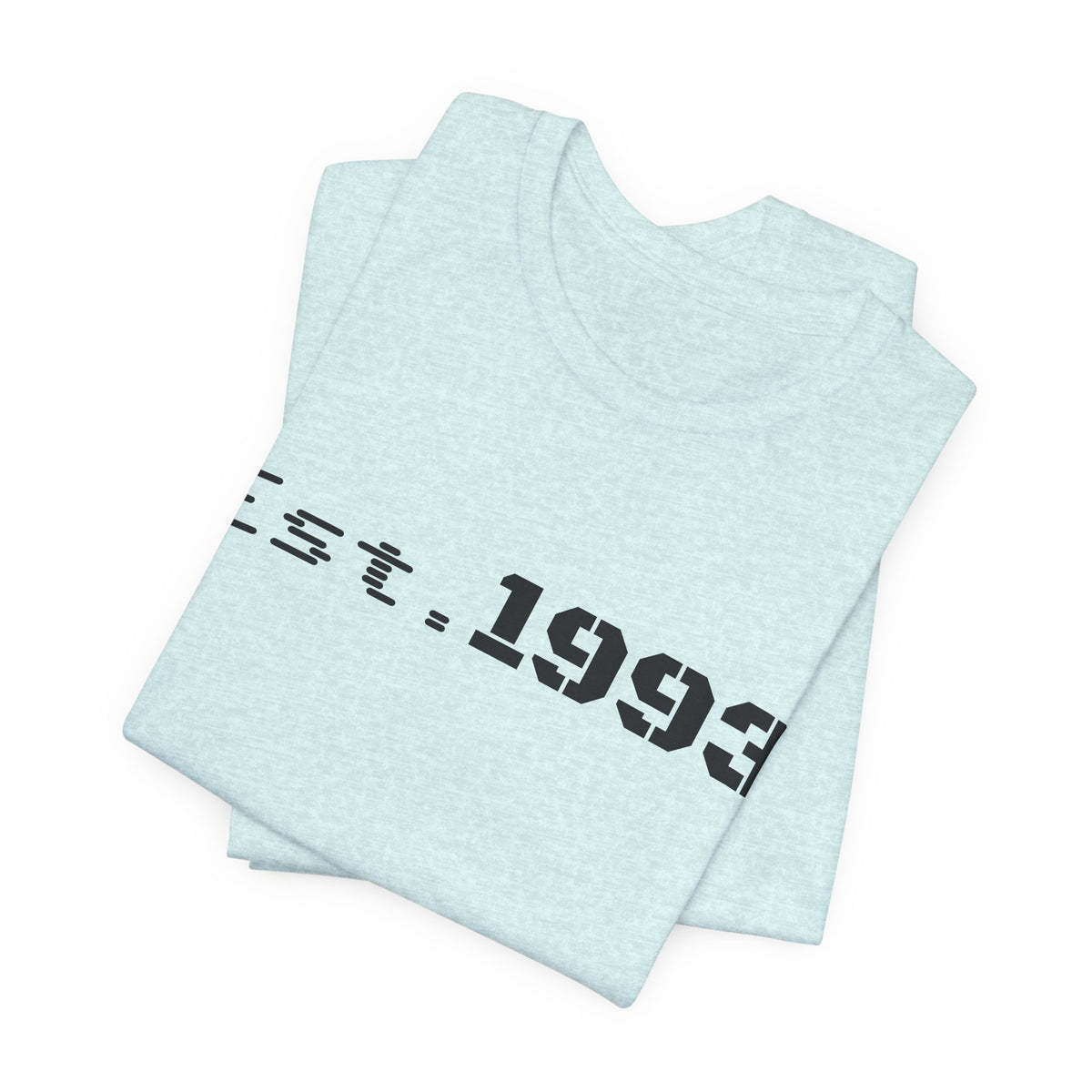 Vintage 1993 Est. T-Shirt by Printify featuring a classic "Born in 1993" design on a casual cotton tee.