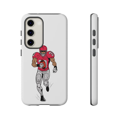 Football Player Tough Case, Sports Phone Cover, Athlete Gift, Tough Phone Case, Fall Sports, Football Lover's Accessory - TRV