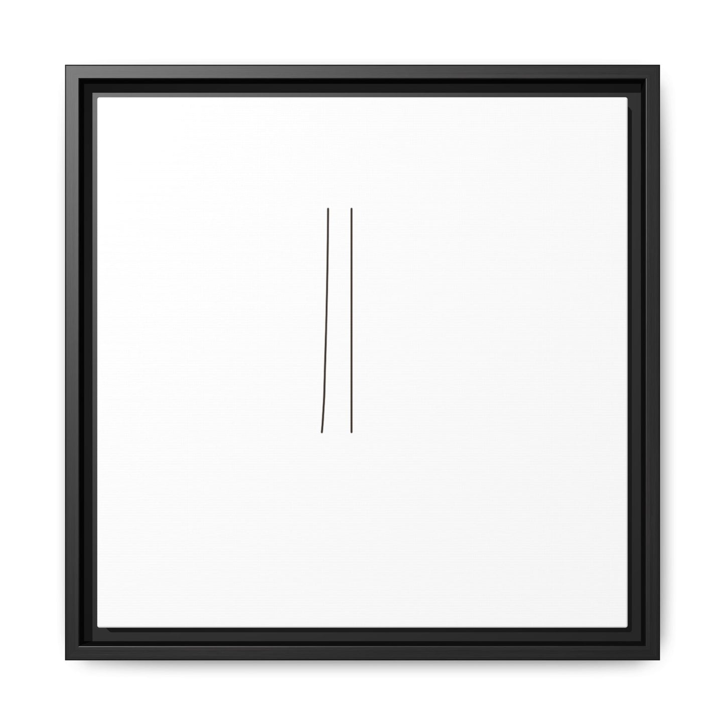 Minimal Line Art | Matte Canvas Framed