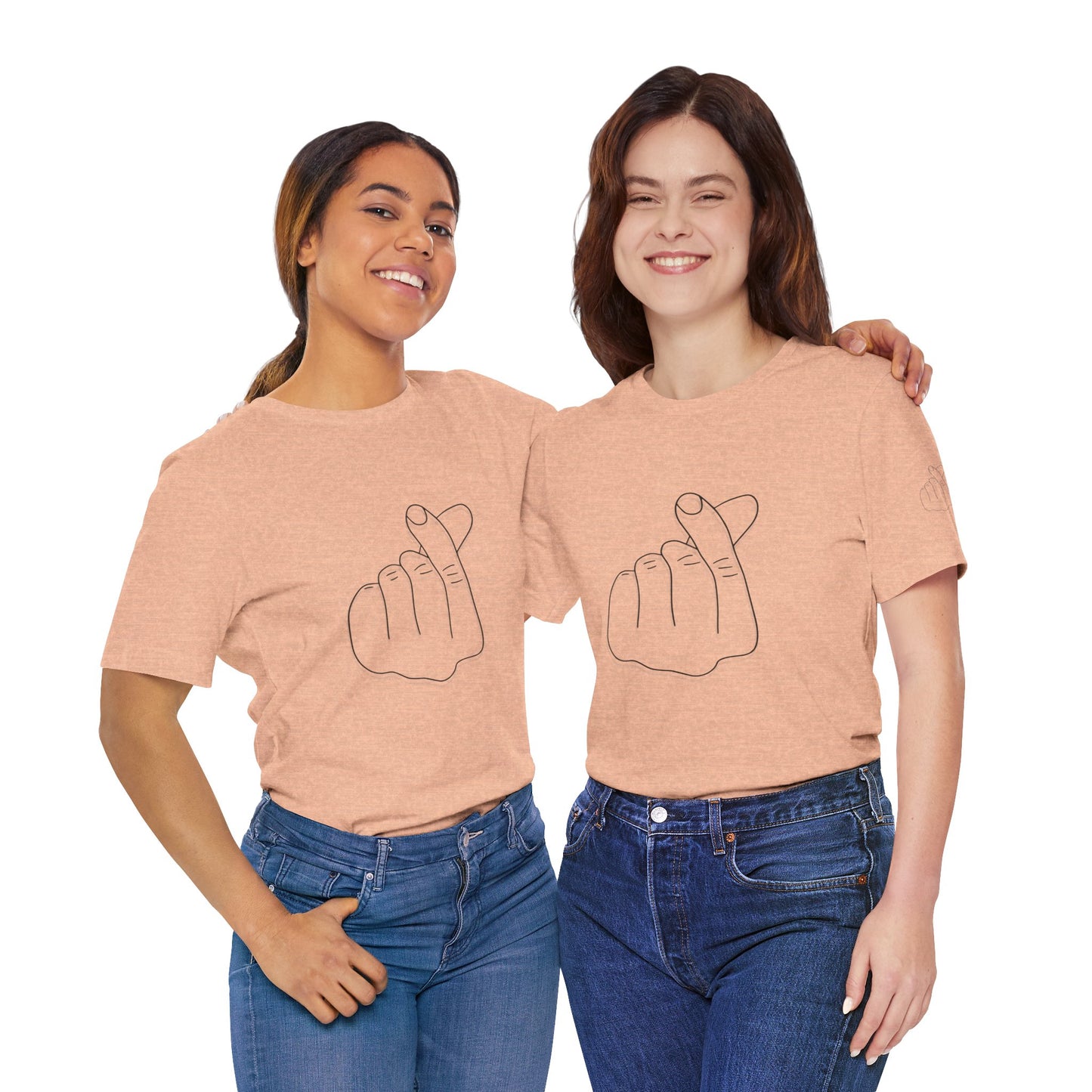 Minimalist Hand Sign Unisex Tee | Casual Everyday Wear | Perfect for Gift Givers