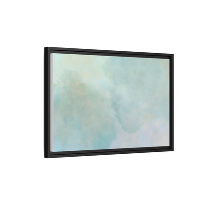 Soft Abstract Pastel Watercolor Matte Canvas
