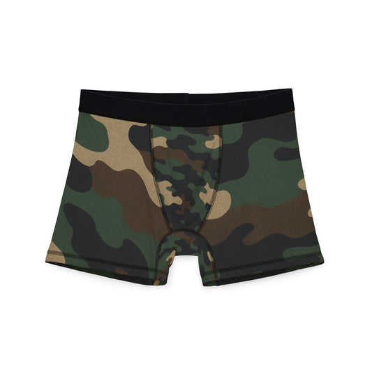 Stylish Men's Camo Boxers, Comfy Underwear, Unique Gifts for Him, Everyday Wear, Military Inspired, Casual Comfort - TRV
