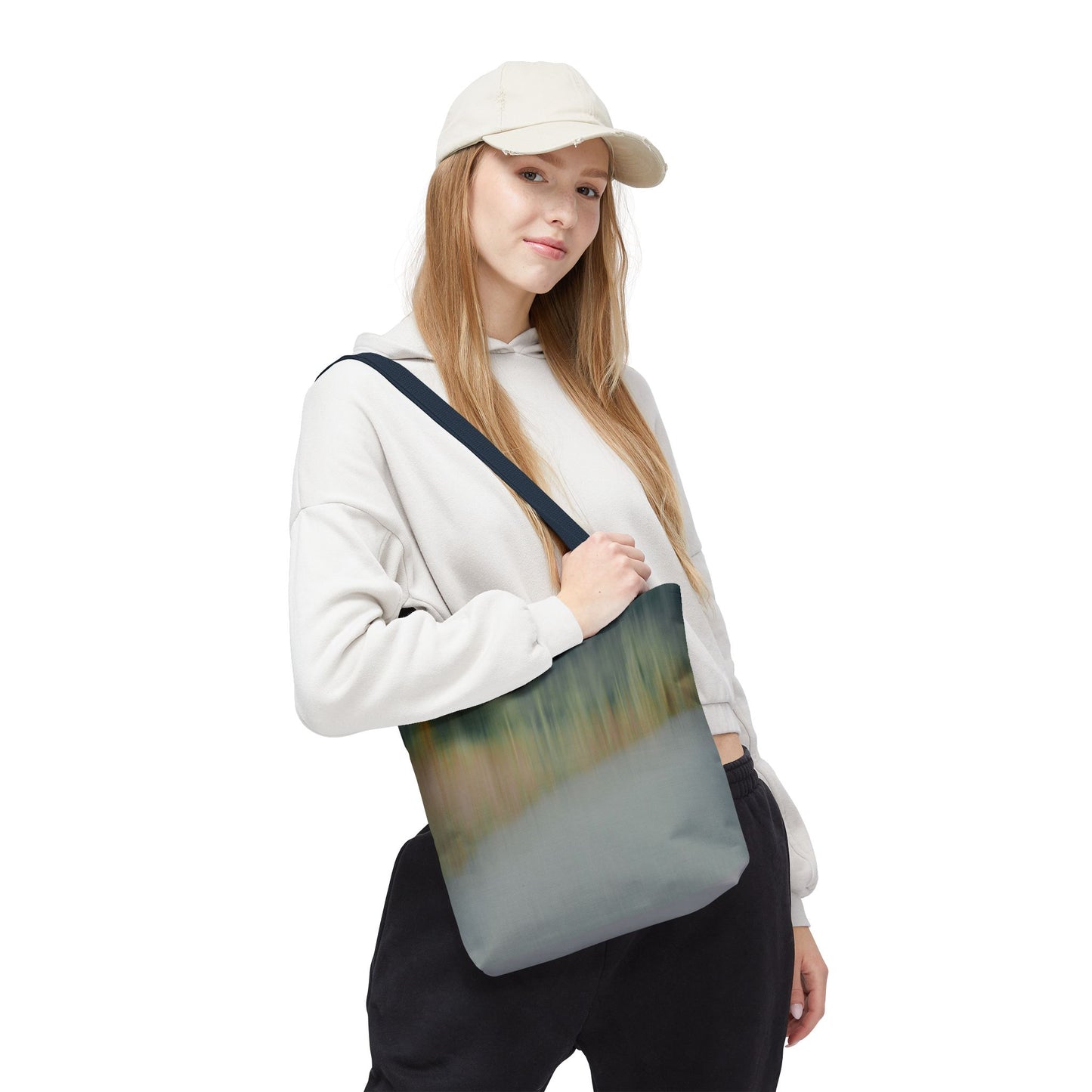 Serene Landscape Tote Bag - Stylish Eco-Friendly Carryall for Everyday Use - TRV