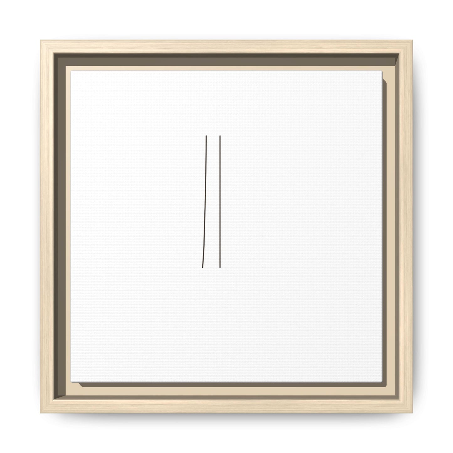 Minimal Line Art | Matte Canvas Framed