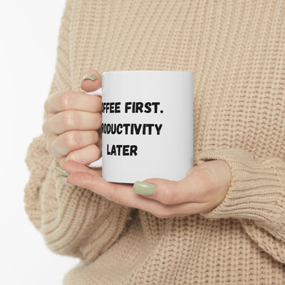 Inspiring Ceramic Coffee Mug - 11oz & 15oz - Perfect for Creativity & Motivation Lovers - TRV