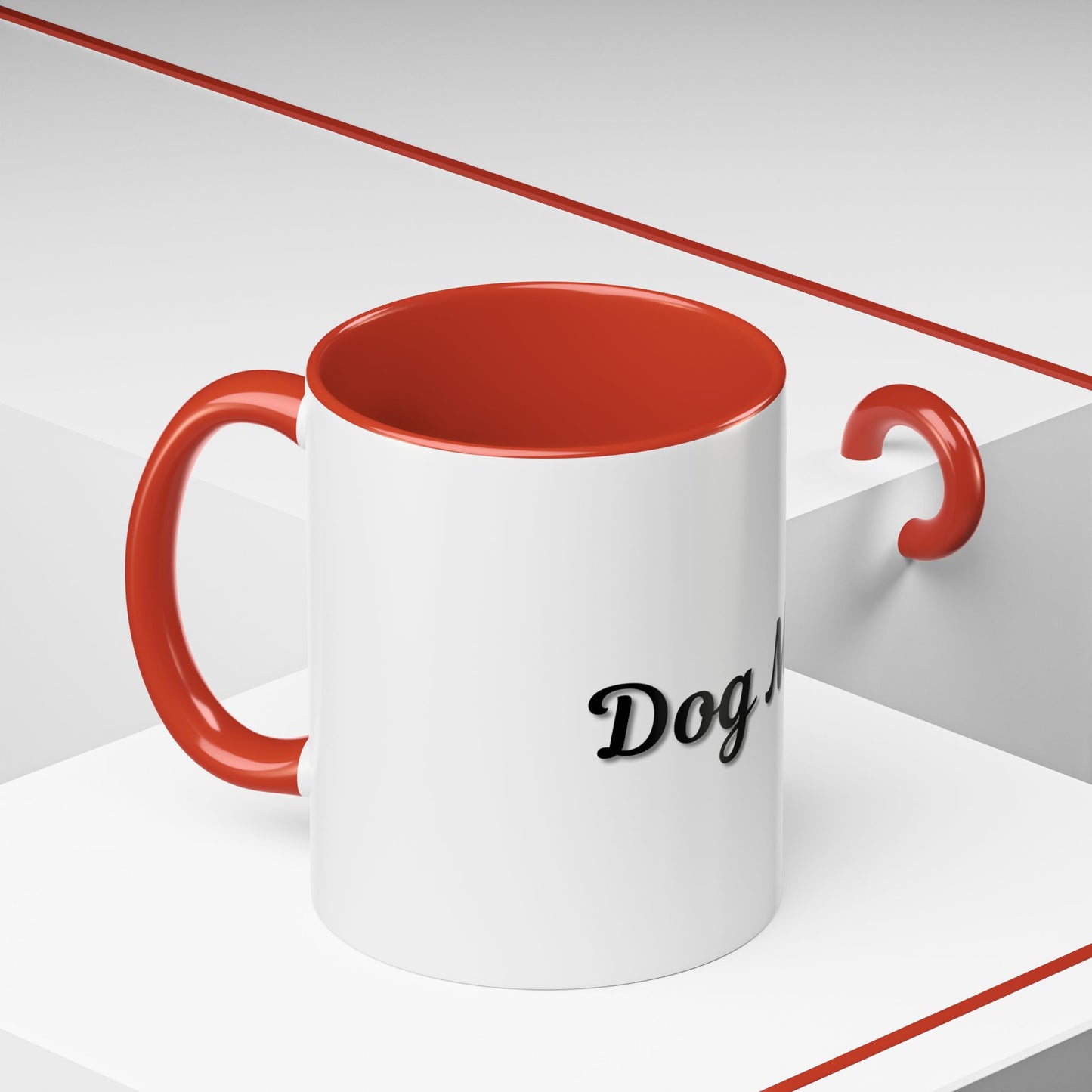Dog Mom Accent Coffee Mug - Perfect Gift for Pet Lovers - TRV