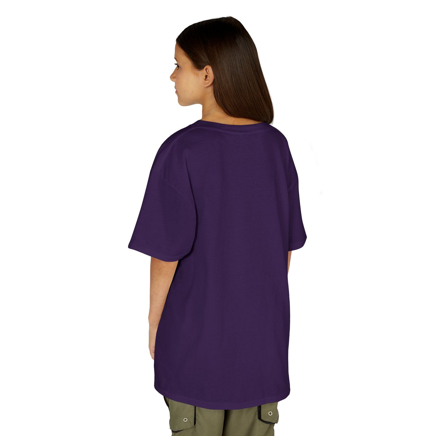 Cute Kids Heavy Cotton Tee - K-Pop Inspired Love Gesture