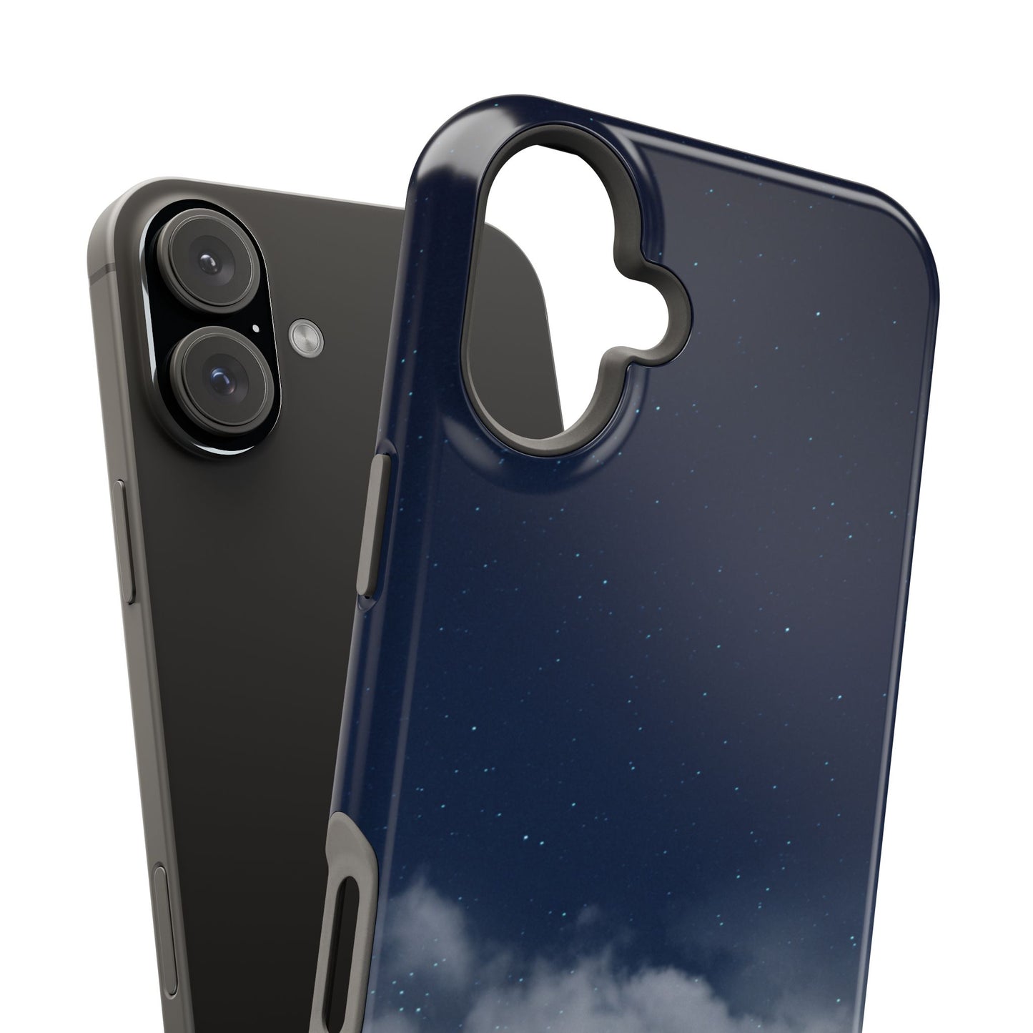 Night Sky Magnetic Impact-Resistant Phone Case — Foggy Cloud Design