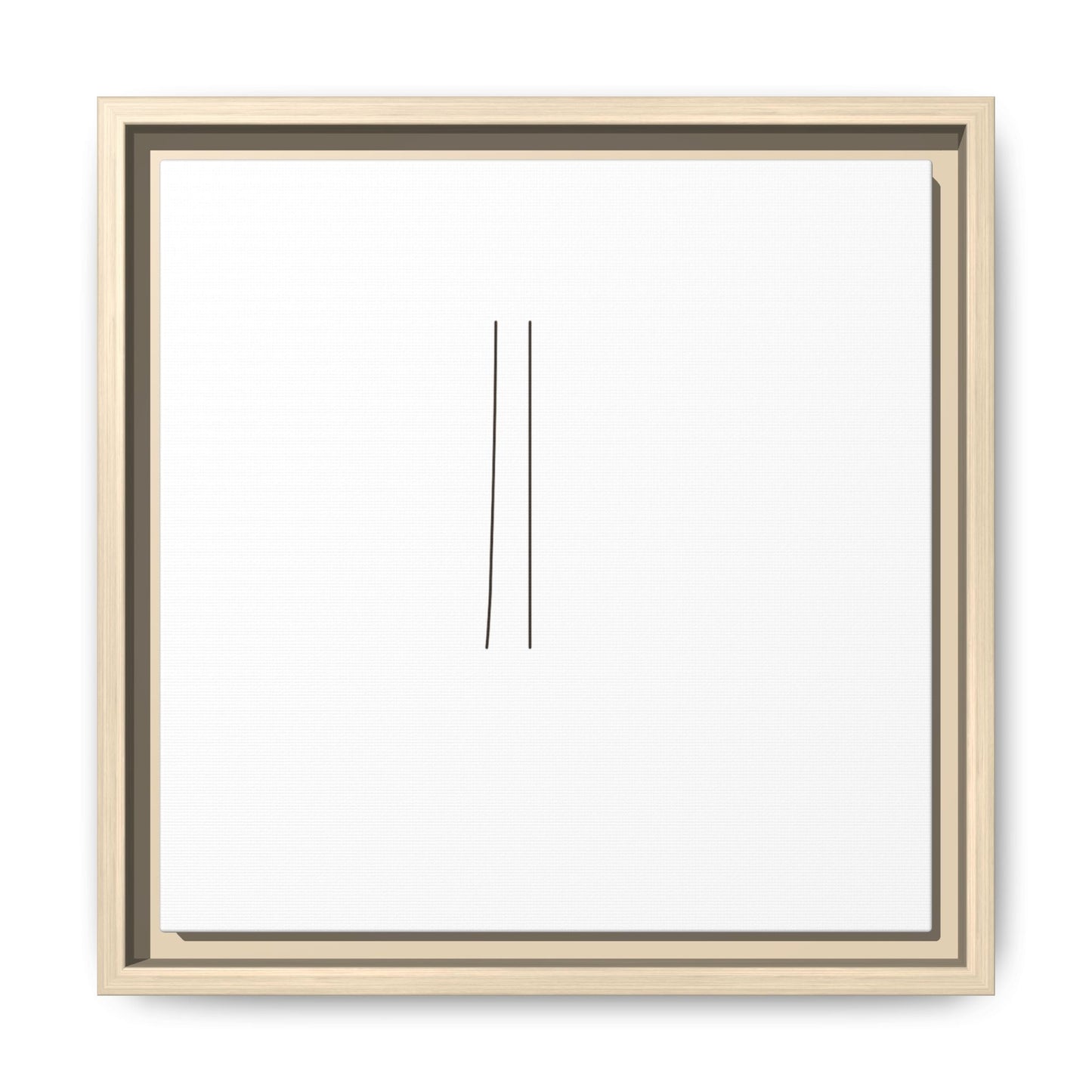Minimal Line Art | Matte Canvas Framed