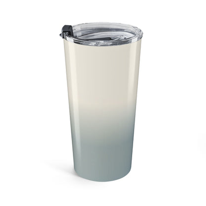 Blue ombre 20oz insulated stainless steel tumbler - view 4