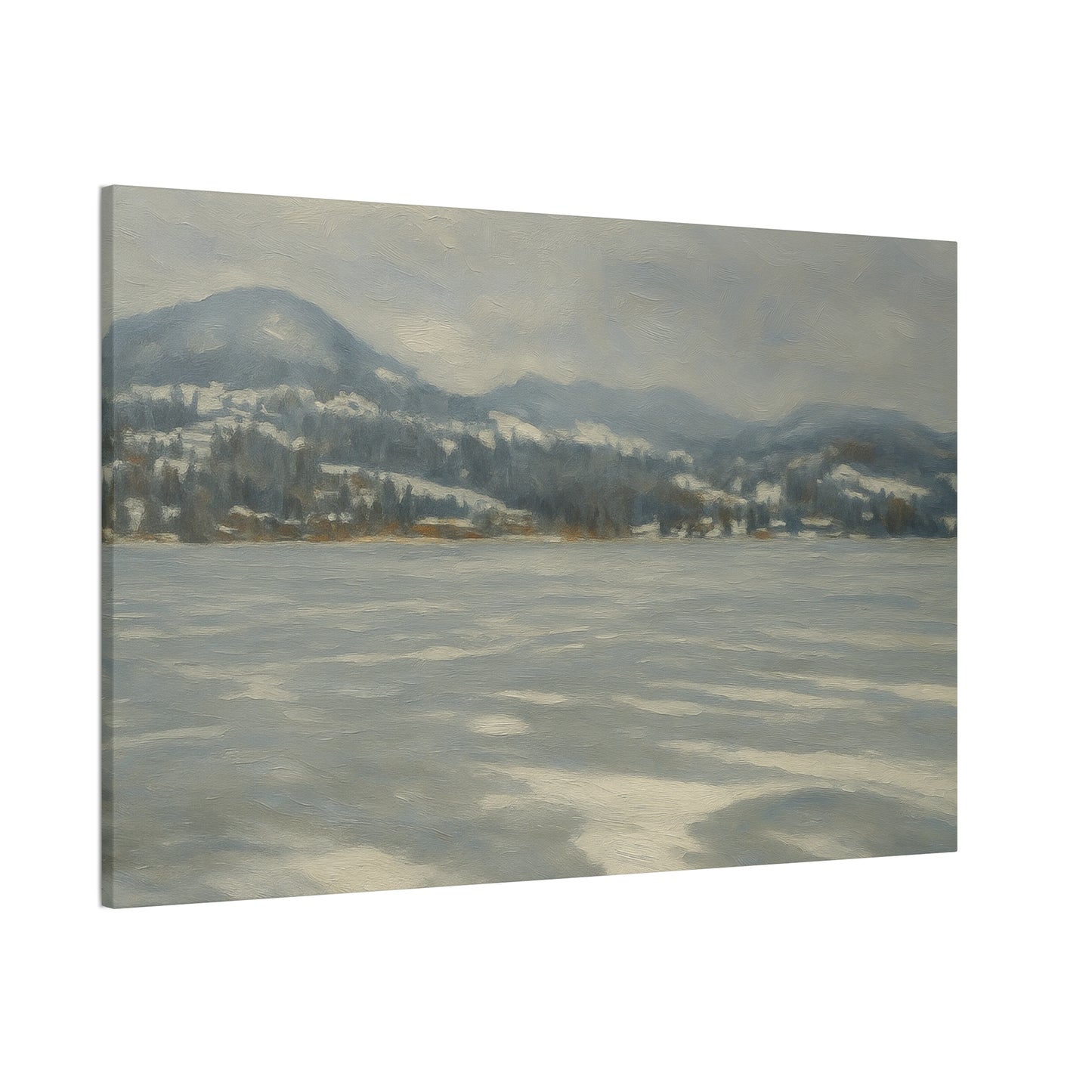 Serene Winter Landscape Canvas - TRV
